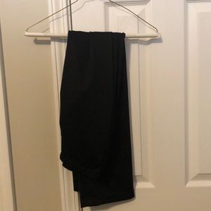 Black tap pants